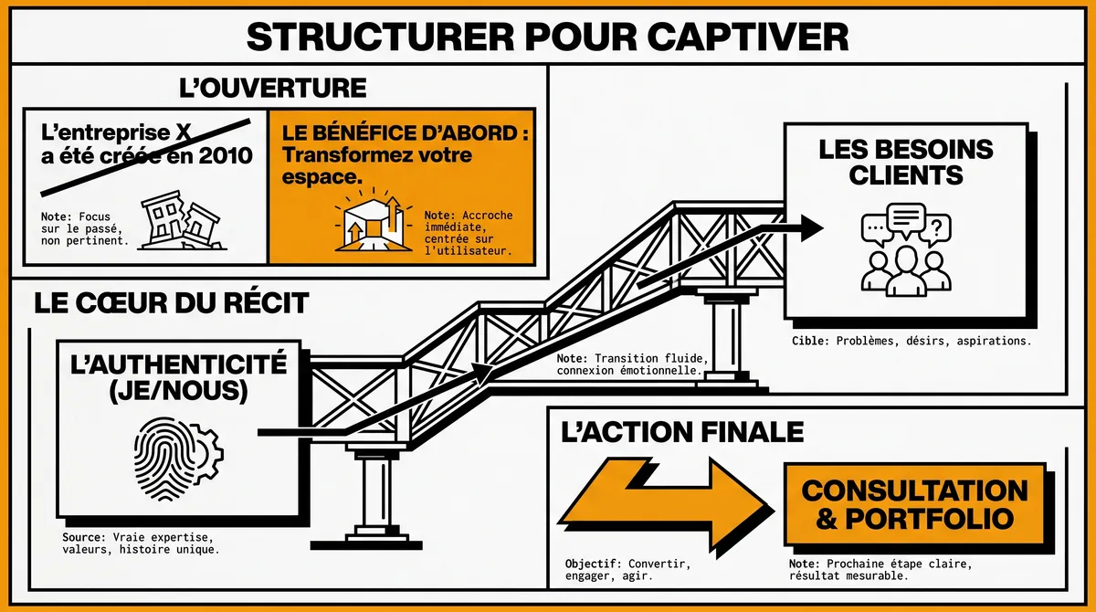 Infographie : Structurer votre texte pour retenir l'attention