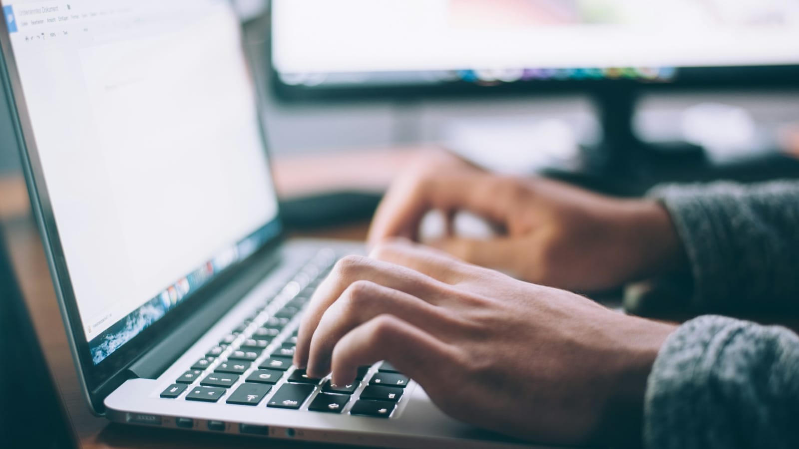 Espace de travail design d’un site web